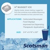 image:imageCountertop Commercial Nugget Ice Maker by Scotsman500lbDay XL Bin