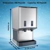 image:imageCountertop Commercial Nugget Ice Maker by Scotsman500lbDay XL Bin