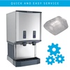 image:imageCountertop Commercial Nugget Ice Maker by Scotsman500lbDay XL Bin w Stand