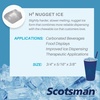 image:imageCountertop Commercial Nugget Ice Maker by Scotsman500lbDay XL Bin w Stand