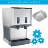 image:imageScotsman Meridian PushButton Countertop Nugget Ice Maker amp Water Dispenser  500 lbDay 40 lb Storage Bin Stand wDoor500 lb  Day  25 lb Storage  Stand w Door