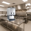 image:imageScotsman Meridian PushButton Countertop Nugget Ice Maker amp Water Dispenser  500 lbDay 40 lb Storage Bin Stand wDoor500 lb  Day  40 lb Storage