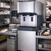 image:imageScotsman Meridian Touchfree Countertop Nugget Ice Maker amp Water Dispenser  260 lbDay 12 lb Storage Bin Stand500 lb  Day  25 lb Storage  Stand
