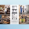 image:imageScotsman Meridian Touchfree Countertop Nugget Ice Maker amp Water Dispenser  260 lbDay 12 lb Storage Bin Stand500 lb  Day  25 lb Storage  Stand w Door
