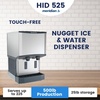 image:imageScotsman Meridian Touchfree Countertop Nugget Ice Maker amp Water Dispenser  260 lbDay 12 lb Storage Bin Stand500 lb  Day  25 lb Storage