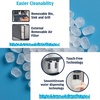 image:imageScotsman Meridian Touchfree Countertop Nugget Ice Maker amp Water Dispenser  260 lbDay 12 lb Storage Bin Stand500 lb  Day  40 lb Storage  Stand