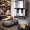 image:imageScotsman Meridian Touchfree WallMounted Nugget Ice Maker amp Water Dispenser  500 lbDay 25 lb Storage Bin500 lb  Day  40 lb Storage