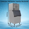 image:imageScotsman Prodigy Elite Medium Cube 30 Ice Maker  365 lbDay365 lb  Day  536 lb Storage