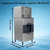 image:imageScotsman Prodigy Elite Medium Cube 30 Ice Maker  476 lbDay 180 lb Hotel Bin 208V476 lb  Day  180 lb Ice Bin  208V