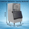image:imageScotsman Prodigy Elite Medium Cube 30 Ice Maker  582 lbDay365 lb  Day  344 lb Storage  208V