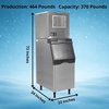 image:imageScotsman Prodigy Elite Small Cube 22 Ice Maker  464 lbDay464 lb  Day  370 lb Storage