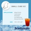 image:imageScotsman Prodigy Elite Small Cube 22 Ice Maker  464 lbDay464 lb  Day  No Storage