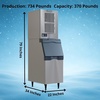 image:imageScotsman Prodigy Elite Small Cube 22 Ice Maker  464 lbDay734 lb  Day  370 lb Storage