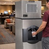 image:imageScotsman Prodigy Elite Small Cube 30 Ice Maker  476 lbDay 180 lb Hotel Bin 208V476 lb  Day  180 lb Ice  Water Bin  208V