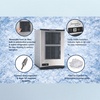 image:imageScotsman Prodigy Plus Flake Ice 22 Ice Maker  800 lbDay1056 lb  Day  No Storage