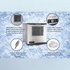 image:imageScotsman Prodigy Plus Flake Ice 22 Ice Maker  800 lbDay800 lb  Day  370 lb Storage