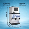 image:imageScotsman Prodigy Plus H2 Nugget 22 Ice Maker  375 lbDay 150 lb Countertop Dispenser375 lb  Day  250 lb Ice Dispenser