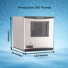 image:imageScotsman Prodigy Plus H2 Nugget 22 Ice Maker  644 lbDay375 lb  Day  No Storage
