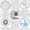 image:imageScotsman Prodigy Plus H2 Nugget 22 Ice Maker  644 lbDay375 lb  Day  No Storage