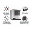 image:imageScotsman Prodigy Plus H2 Nugget 22 Ice Maker  644 lbDay644 lb  Day  No Storage