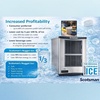 image:imageScotsman Prodigy Plus H2 Nugget 22 Ice Maker  644 lbDay862 lb  Day  No Storage