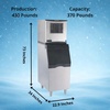 image:imageScotsman Prodigy Plus Nugget 22 Ice Maker  430 lbDay430 lb  Day  370 lb Storage