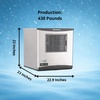 image:imageScotsman Prodigy Plus Nugget 22 Ice Maker  430 lbDay430 lb  Day  No Storage