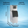 image:imageScotsman Prodigy Plus Nugget 22 Ice Maker  430 lbDay664 lb  Day  370 lb Storage