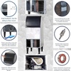 image:imageScotsman Undercounter Nugget Ice 24 Ice Maker  340 lbDay 80 lb Storage Bin129 lb  Day  36 lb Storage