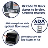 image:imageScotsman Undercounter Nugget Ice 24 Ice Maker  340 lbDay 80 lb Storage Bin340 lb  Day  80 lb Storage