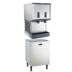 image:imageScotsman Meridian PushButton Countertop Nugget Ice Maker amp Water Dispenser  500 lbDay 40 lb Storage Bin Stand wDoor500 lb  Day  25 lb Storage  Stand w Door