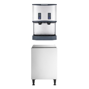 image:imageScotsman Meridian PushButton Countertop Nugget Ice Maker amp Water Dispenser  500 lbDay 40 lb Storage Bin Stand wDoor500 lb  Day  25 lb Storage  Stand