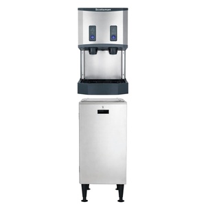 image:imageScotsman Meridian PushButton Countertop Nugget Ice Maker amp Water Dispenser  500 lbDay 40 lb Storage Bin Stand wDoor500 lb  Day  40 lb Storage  Stand w Door