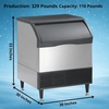image:imageScotsman Undercounter Medium Cube 15 Ice Maker  80 lbDay 36 lb Storage Bin329 lb  Day  110 lb Storage  Medium Cube