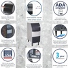 image:imageScotsman Undercounter Medium Cube 15 Ice Maker  80 lbDay 36 lb Storage Bin60 lb  Day  36 lb Storage  Medium Cube