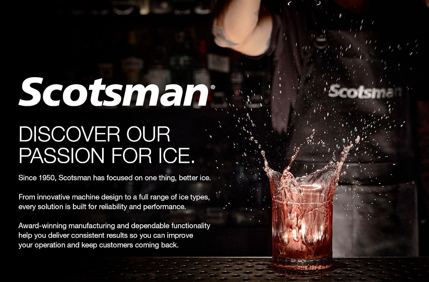 Scotsman Ice Machines｜Create Refreshing Moments with Premium Ice,Create Perfect Ice Every Day